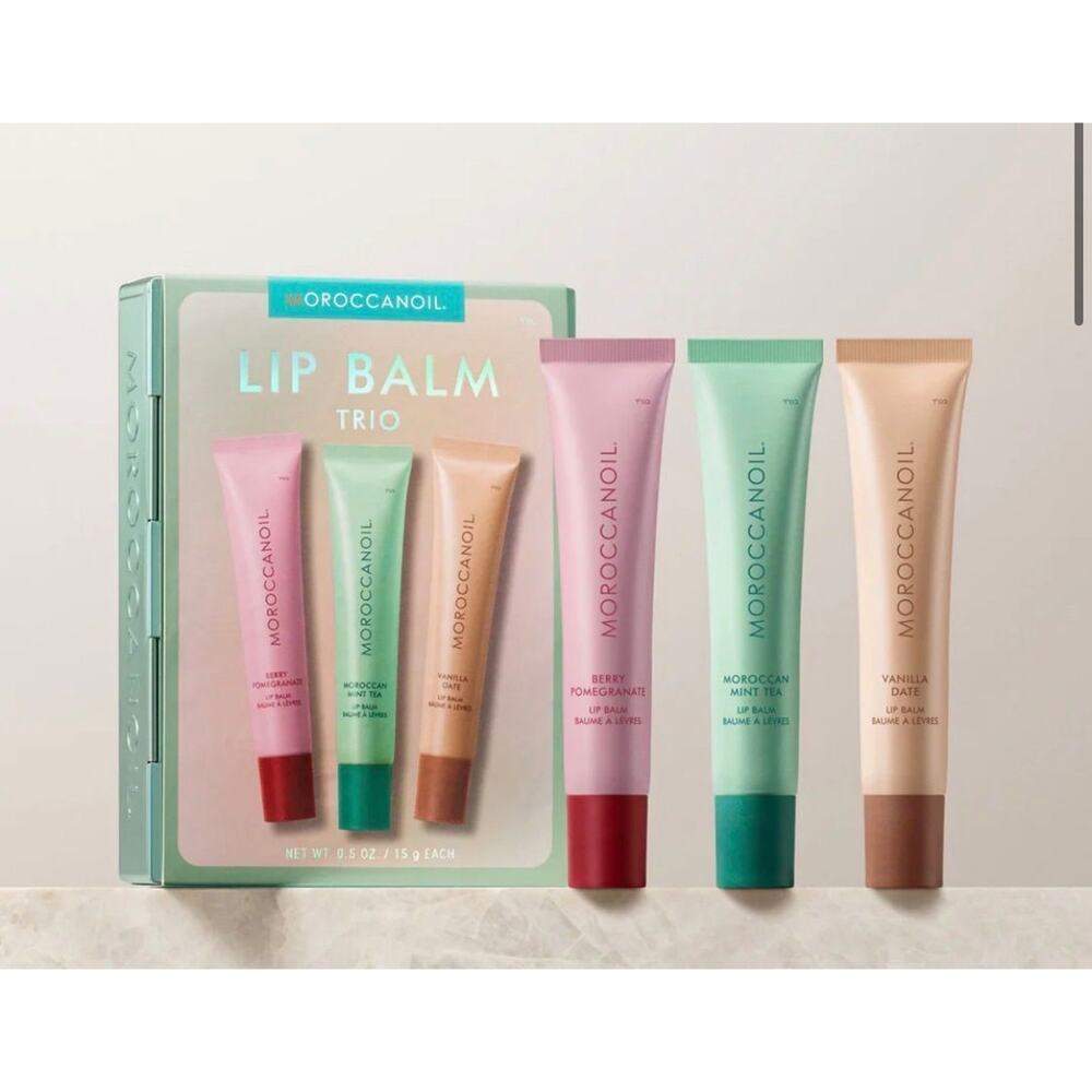 Moroccanoil Lip Balm Trio